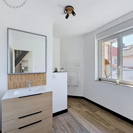 Maison Les Fougeres - 3ch - Garage Et Terrasse 펜션 브레뒨느