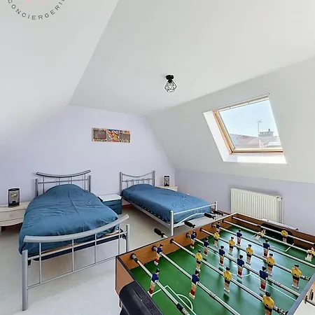 펜션 Maison Les Fougeres - 3ch - Garage Et Terrasse